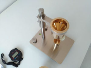 AS-300 Hall Flowmeter (Funnel) /Hall Flow Meter (Funnel) determines both Flow Rate and Apparent Density